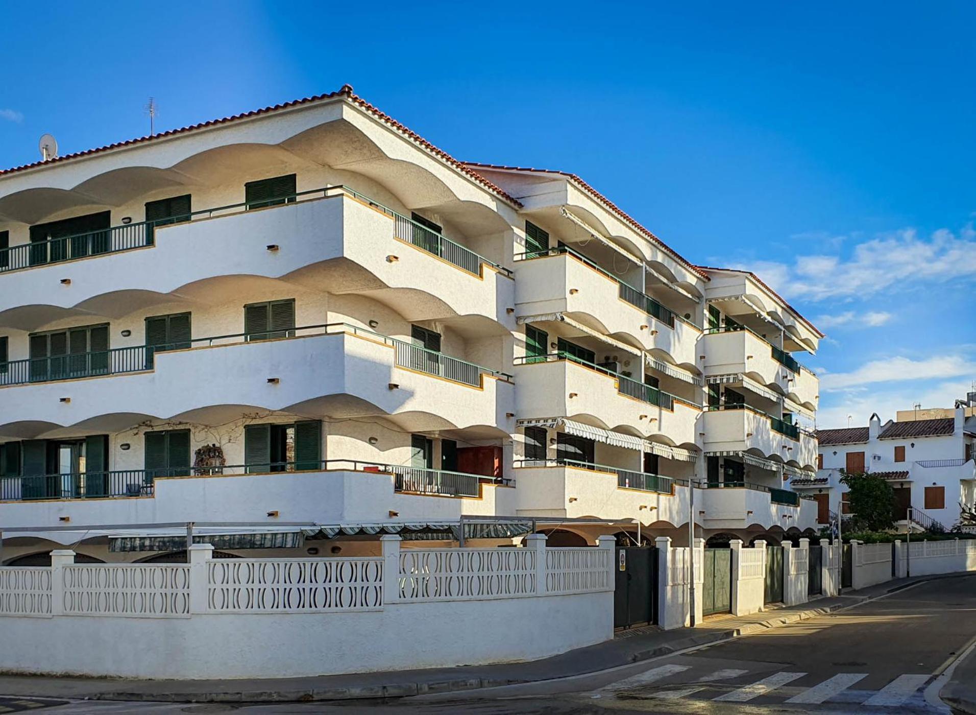 At044 Cerca De La Playa, Con Piscina Y Airco Apartment Torredembarra Exterior photo