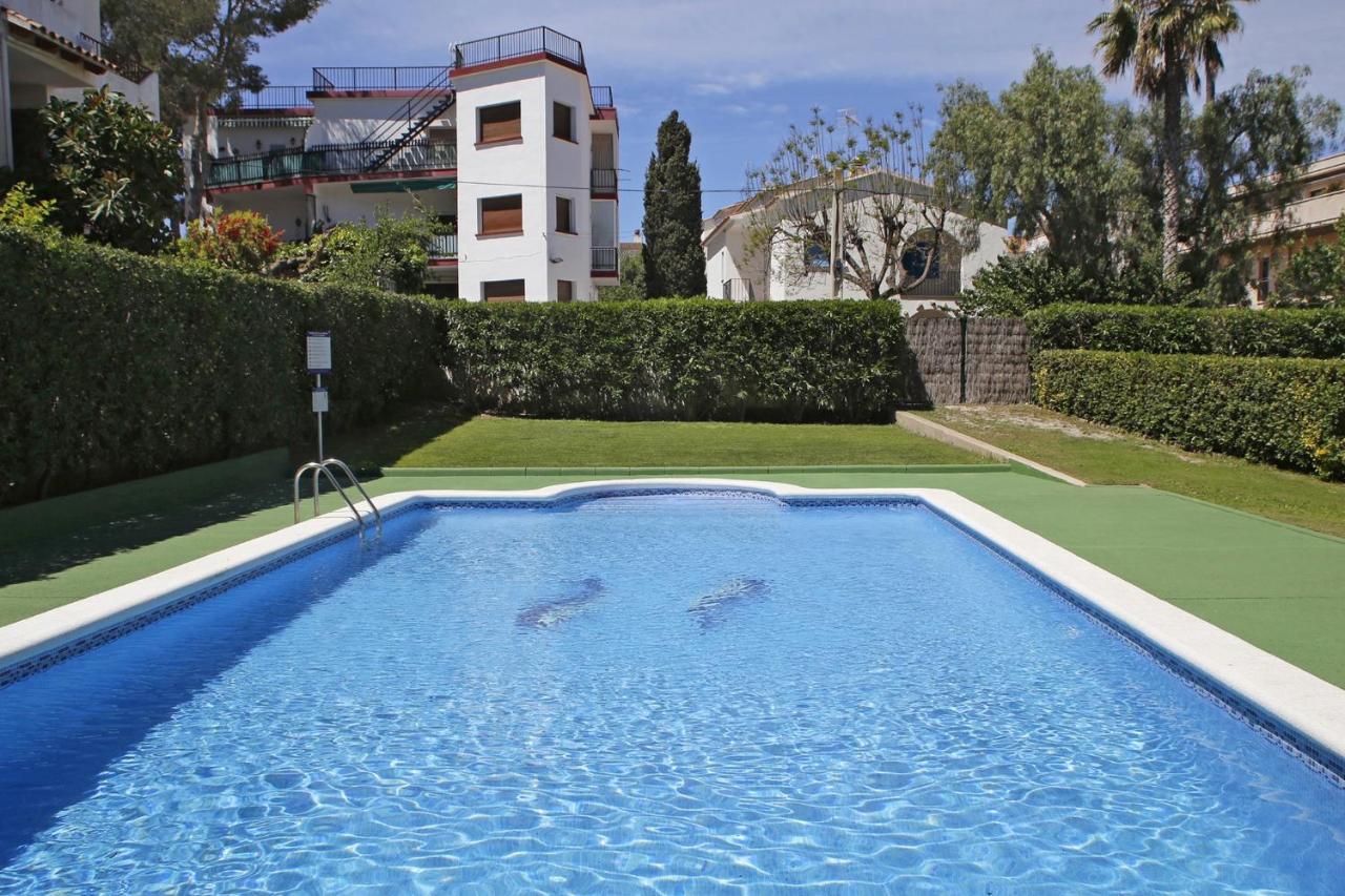 At044 Cerca De La Playa, Con Piscina Y Airco Apartment Torredembarra Exterior photo
